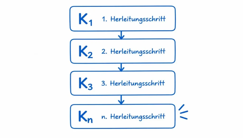 Herleitung der Zinseszins Formel Schritt für Schritt