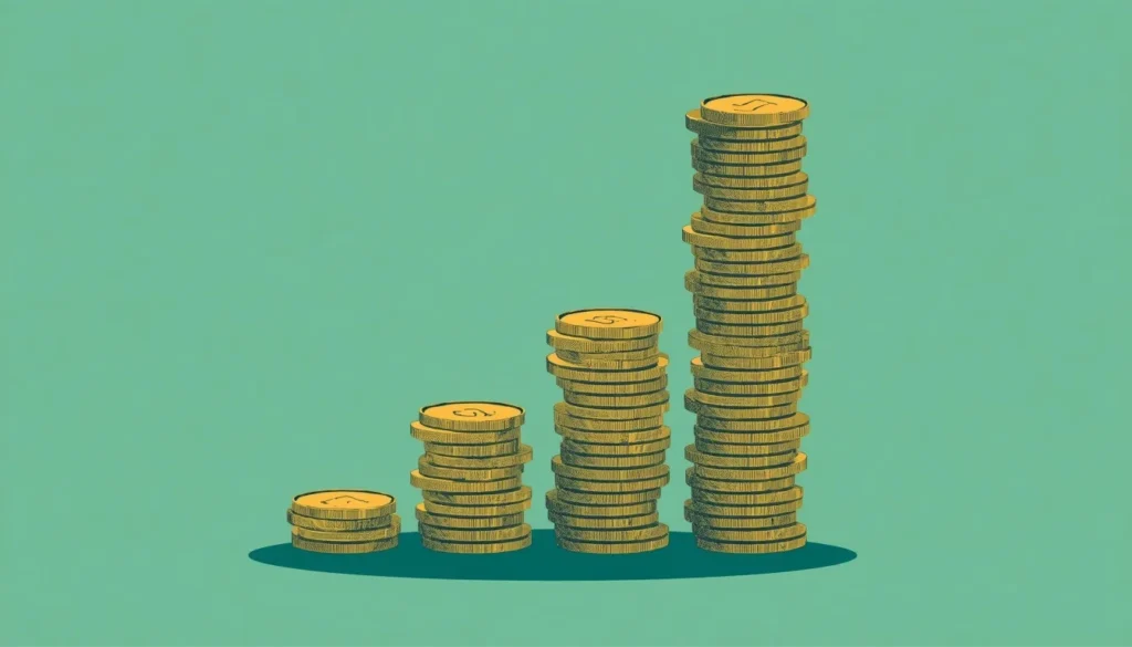 Langfristige Wirkung einer höheren Sparquote durch Zinseszins