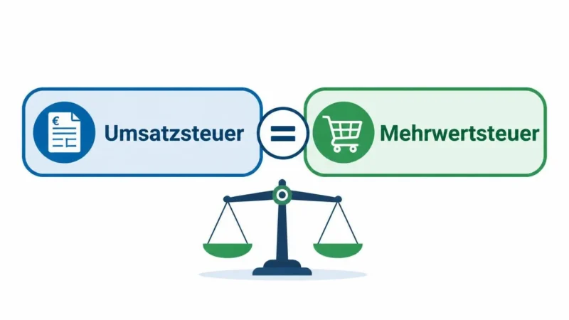 Umsatzsteuer vs Mehrwertsteuer der Unterschied einfach erklärt
