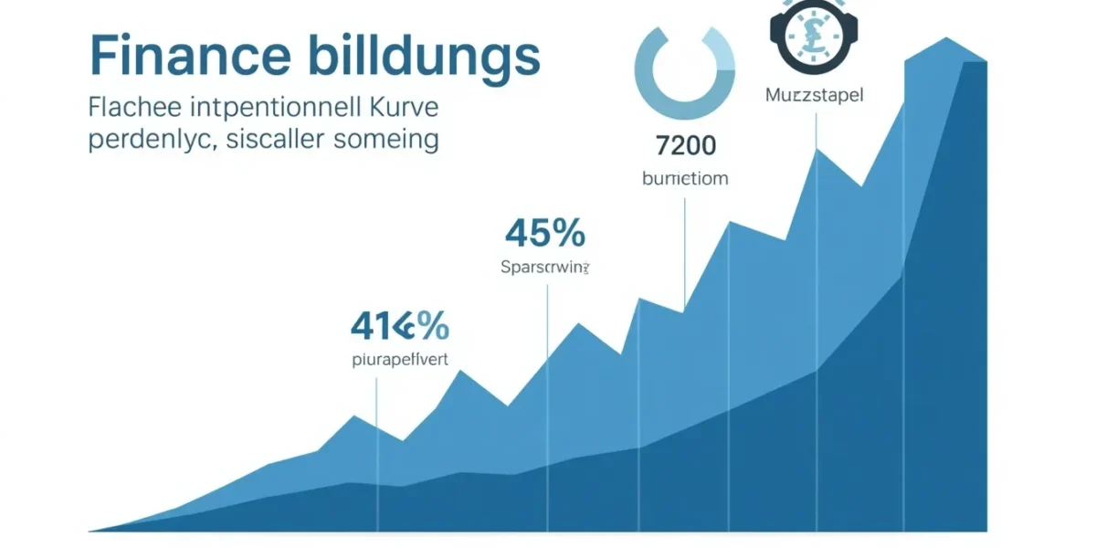Zinseszins- ormel exponentielles Kapitalwachstum durch Zinseszinseffekt